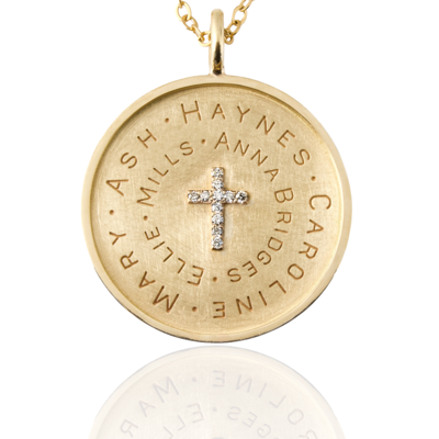 Personalized Jewelry for Grandma: A Custom Pendant Honoring Faith & Family
